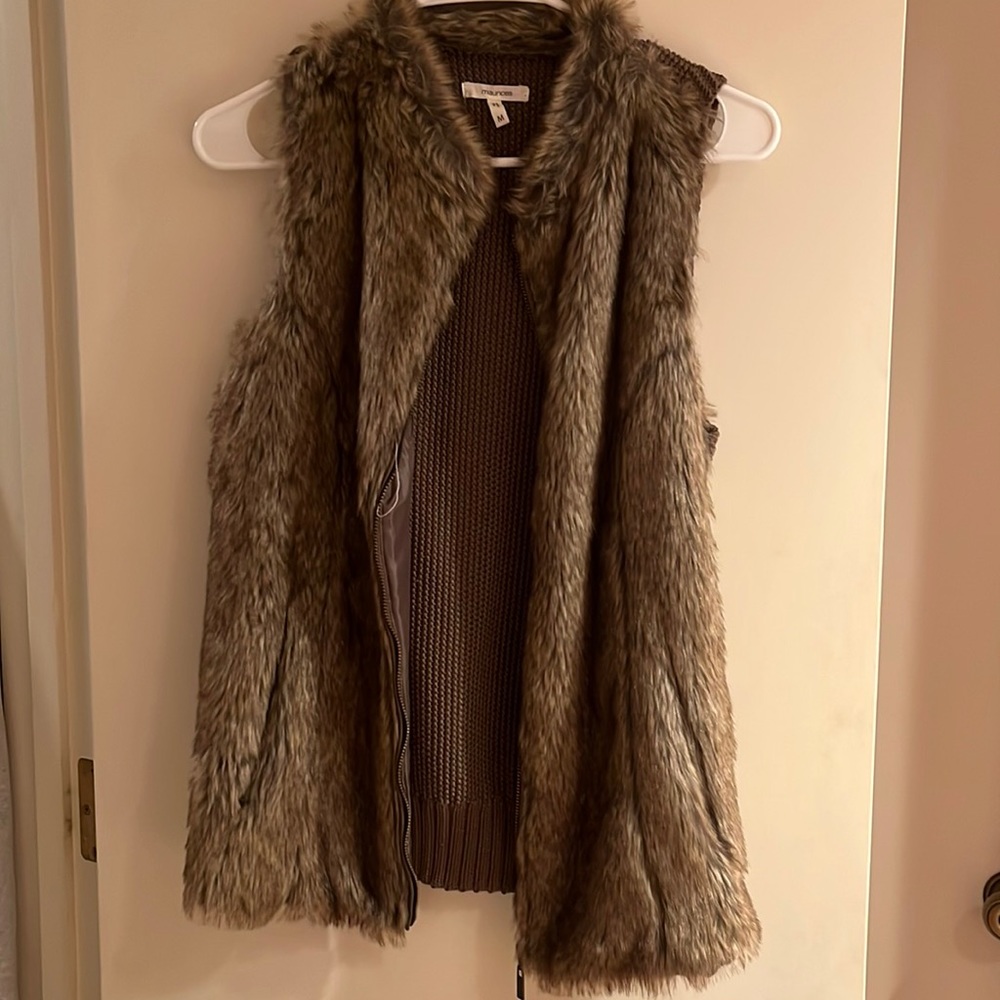 Fluffy Vest